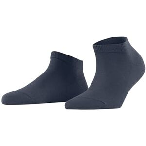 FALKE Women's Family W Sn Sustainable Cotton Low-Cut Plain 1 Pair Trainer Socks, Blue Dark Navy 6379, 5.5-8 FALKE Women's Family W Sn Sustainable Cotton Low-Cut Plain 1 Pair Trainer Socks, Blue Dark Navy 6379, 5.5-8