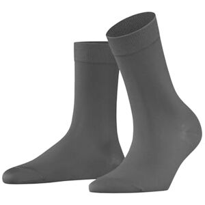 FALKE Women's Cotton Touch W So Thin Plain Socks 1 Pair, Grey Flanell 3210, 5.5-8 FALKE Women's Cotton Touch W So Thin Plain Socks 1 Pair, Grey Flanell 3210, 5.5-8