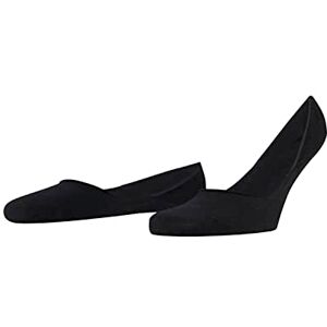 FALKE Men's Invisible Step Medium Cut Box M In Cotton No-Show Plain 1 Pair Liner Socks, Black 3000, 7-8 FALKE Men's Invisible Step Medium Cut Box M In Cotton No-Show Plain 1 Pair Liner Socks, Black 3000, 7-8