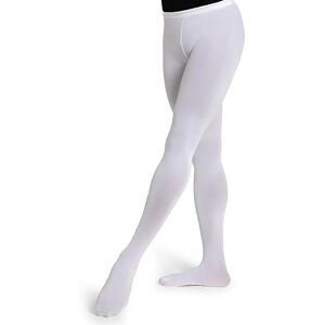 Capezio Women's Ultra Soft Transition Tight – Versatile Footed or Footless Design, Moisture Wicking, Seamless Comfort for Dancers and Active Wear, Small/Medium, White Capezio Women's Ultra Soft Transition Tight – Versatile Footed or Footless Design, Moisture Wicking, Seamless Comfort for Dancers and Active Wear, Small/Medium, White