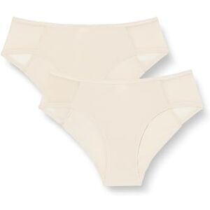 Sloggi Women's Soft ADAPT Hipster 2P Briefs, NATUREL (076), M Sloggi Women's Soft ADAPT Hipster 2P Briefs, NATUREL (076), M