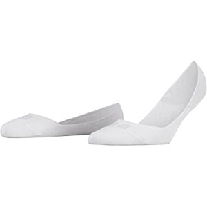 FALKE Women's Invisible Step Medium Cut Box W In Cotton No-Show Plain 1 Pair Liner Socks, White 2000, 5.5-6.5 FALKE Women's Invisible Step Medium Cut Box W In Cotton No-Show Plain 1 Pair Liner Socks, White 2000, 5.5-6.5