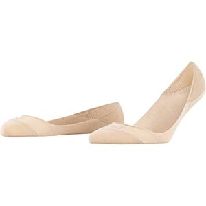 FALKE Women's Invisible Step Medium Cut Box W In Cotton No-Show Plain 1 Pair Liner Socks, Beige Cream 4011, 4-5 FALKE Women's Invisible Step Medium Cut Box W In Cotton No-Show Plain 1 Pair Liner Socks, Beige Cream 4011, 4-5