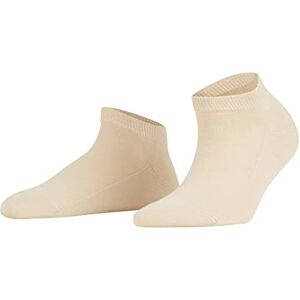 FALKE Women's Family W Sn Sustainable Cotton Low-Cut Plain 1 Pair Trainer Socks, Beige Cream 4019, 2.5-5 FALKE Women's Family W Sn Sustainable Cotton Low-Cut Plain 1 Pair Trainer Socks, Beige Cream 4019, 2.5-5