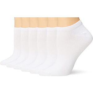 HUE Women's Super-Soft No-Show Liner Socks, 6-Pair Pack, White, One Size (Pack of 6) HUE Women's Super-Soft No-Show Liner Socks, 6-Pair Pack, White, One Size (Pack of 6)
