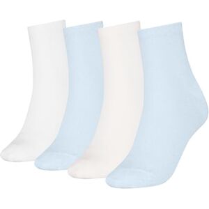 Tommy Hilfiger Women's Casual Short Sock, Light Blue, 39-42 (Pack of 4) Tommy Hilfiger Women's Casual Short Sock, Light Blue, 39-42 (Pack of 4)