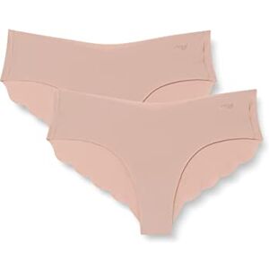 Sloggi Women's ZERO Microfibre 2.0 H Hipster 2P Briefs, CAMEO BROWN, XS Sloggi Women's ZERO Microfibre 2.0 H Hipster 2P Briefs, CAMEO BROWN, XS