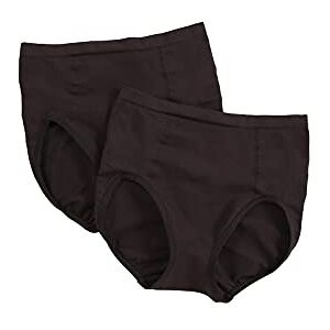 Bali Women's Shapewear Seamless Brief Ultra Control 2-Pack, Black/Black, 3X Bali Women's Shapewear Seamless Brief Ultra Control 2-Pack, Black/Black, 3X