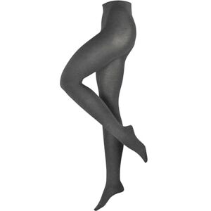 ESPRIT Women's Plain W Ti Cotton Wool Thick Plain 1 Pair Tights, Grey Dark Rock 3093, M ESPRIT Women's Plain W Ti Cotton Wool Thick Plain 1 Pair Tights, Grey Dark Rock 3093, M