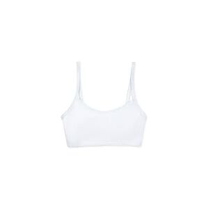 Capezio Girl's TB102C Camisole Bra Top, White, Intermediate Capezio Girl's TB102C Camisole Bra Top, White, Intermediate