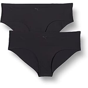 Puma Women's HIPSTER, Black, M (pack of 2) Puma Women's HIPSTER, Black, M (pack of 2)