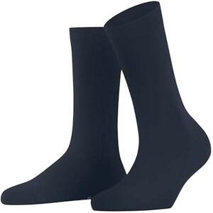 FALKE Women's Family W So Sustainable Cotton Plain 1 Pair Socks, Blue Space 6116, 2.5-5 FALKE Women's Family W So Sustainable Cotton Plain 1 Pair Socks, Blue Space 6116, 2.5-5