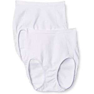 Bali Women's Shapewear Seamless Ultra Firm Control Brief Fajas 2-Pack Dfx245 Slimming Underwear, White, 3XL (Pack of 2) Bali Women's Shapewear Seamless Ultra Firm Control Brief Fajas 2-Pack Dfx245 Slimming Underwear, White, 3XL (Pack of 2)