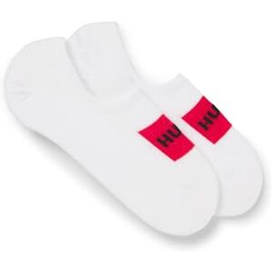 Hugo Boss Women's 2P LOW CUT LABEL CC W Ankle Socks, White100, 35-38 Hugo Boss Women's 2P LOW CUT LABEL CC W Ankle Socks, White100, 35-38