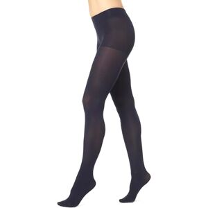 HUE Super Opaque Tights with Control Top blue X-Small HUE Super Opaque Tights with Control Top blue X-Small