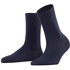 FALKE Women's Cotton Touch W So Thin Plain 1 Pair Socks, Blue Dark Navy 6370, 5.5-8 FALKE Women's Cotton Touch W So Thin Plain 1 Pair Socks, Blue Dark Navy 6370, 5.5-8