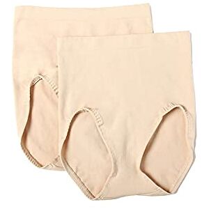 Bali Women’s Shaping Ultra Firm Control Seamless Shapewear Brief Fajas 2-Pack DFX204, Soft Taupe, XXL Bali Women’s Shaping Ultra Firm Control Seamless Shapewear Brief Fajas 2-Pack DFX204, Soft Taupe, XXL