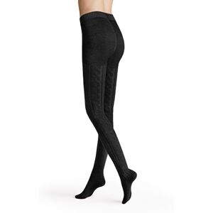 Hudson Women's Winter Plait Sh Knitted Tights, Black 0005, 40-42 Hudson Women's Winter Plait Sh Knitted Tights, Black 0005, 40-42