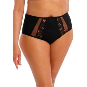 Elomi Women's Sachi Full Brief Bikini Style Underwear, Black Butterfly, 3XL Plus Elomi Women's Sachi Full Brief Bikini Style Underwear, Black Butterfly, 3XL Plus