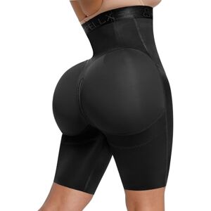 SHAPELLX Shapewear For Women Tummy Control High Waisted Body Shaper Shorts Butt Lifting Shapewear Higher Power Panties, A1-black, S SHAPELLX Shapewear For Women Tummy Control High Waisted Body Shaper Shorts Butt Lifting Shapewear Higher Power Panties, A1-black, S