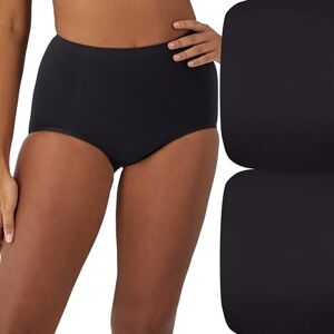 Bali Women's Shapewear Seamless Brief Ultra Control 2-Pack, 2 black, Large Bali Women's Shapewear Seamless Brief Ultra Control 2-Pack, 2 black, Large