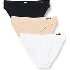 Skiny Women's Advantage Cotton Rio Slip 3er Pack Women Underwear Not Applicable, Multicolour (Trio Selection 2821), 10 (Manufacturer Size: 36) Skiny Women's Advantage Cotton Rio Slip 3er Pack Women Underwear Not Applicable, Multicolour (Trio Selection 2821), 10 (Manufacturer Size: 36)