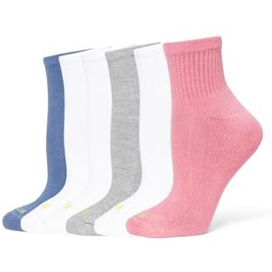 HUE Women's Mini Crew Sock Casual, Wild Rose-6 Pair Pack, One Size (Pack of 6) HUE Women's Mini Crew Sock Casual, Wild Rose-6 Pair Pack, One Size (Pack of 6)