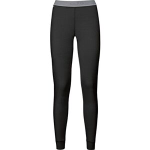 Odlo Women's Natural 100% Merino Warm Functional Underwear Trousers, Black, L Odlo Women's Natural 100% Merino Warm Functional Underwear Trousers, Black, L