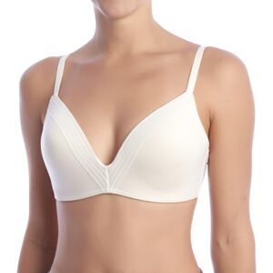 Sloggi Women's Wow Embrace Pu Wireless Bra, White (White Light Combination M015), B (Manufacturer Size: Medium) Sloggi Women's Wow Embrace Pu Wireless Bra, White (White Light Combination M015), B (Manufacturer Size: Medium)