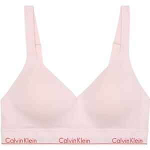 Calvin Klein Women’s Lift Bralette with Logo Band, Pink (Potpourri), L Calvin Klein Women’s Lift Bralette with Logo Band, Pink (Potpourri), L