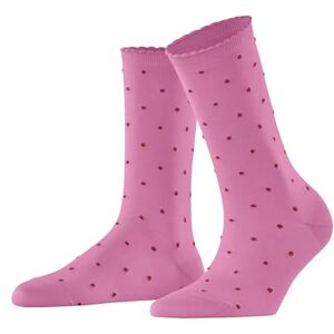 FALKE Women's Spike Dot W So Cotton Patterned 1 Pair Socks, Pink Blush 8514, 2.5-5 FALKE Women's Spike Dot W So Cotton Patterned 1 Pair Socks, Pink Blush 8514, 2.5-5