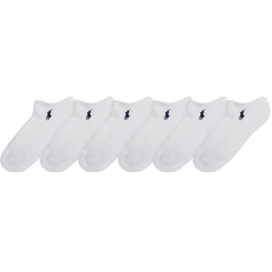 Ralph Lauren Women's Classic Sport Solid Ultra Low Cut Socks-6 Pair Pack-Athletic Cotton Comfort Flat Knit, White, 8-10 UK Ralph Lauren Women's Classic Sport Solid Ultra Low Cut Socks-6 Pair Pack-Athletic Cotton Comfort Flat Knit, White, 8-10 UK