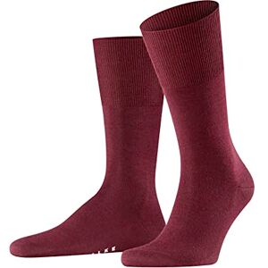 FALKE Men's Airport M So Wool Cotton Plain 1 Pair Socks, Red Barolo 8596, 10-11 FALKE Men's Airport M So Wool Cotton Plain 1 Pair Socks, Red Barolo 8596, 10-11