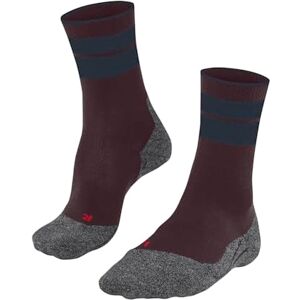 FALKE Women's TK Stabilizing W So Wool Thick Anti-Blister 1 Pair Hiking Socks, Red Barolo 8526, 4-5 FALKE Women's TK Stabilizing W So Wool Thick Anti-Blister 1 Pair Hiking Socks, Red Barolo 8526, 4-5