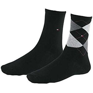 Tommy Hilfiger Casual Womens Socks 2 Pack Womens Clothing Ladies Socks Ankle Socks Signature Embroidered Logo Black 39 Tommy Hilfiger Casual Womens Socks 2 Pack Womens Clothing Ladies Socks Ankle Socks Signature Embroidered Logo Black 39