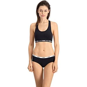 Puma Women's Hipster Panties (3-Pack), Black, L Puma Women's Hipster Panties (3-Pack), Black, L
