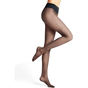 FALKE Women's Dot Vitalize 20 DEN W Ti Sheer Shaper Effect 1 Pair Tights, Grey Graphite 3146, XL FALKE Women's Dot Vitalize 20 DEN W Ti Sheer Shaper Effect 1 Pair Tights, Grey Graphite 3146, XL