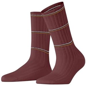 FALKE Women's Cosy Wool Boot W So Viscose Cashmere Plain Socks, Brown Cayenne 5950 Stripe, 5.5-8 FALKE Women's Cosy Wool Boot W So Viscose Cashmere Plain Socks, Brown Cayenne 5950 Stripe, 5.5-8