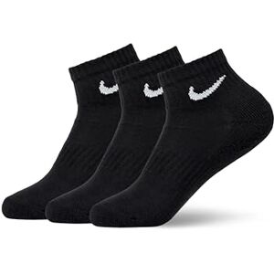 Nike Men's Everyday Cushion Ankle Socks 3 Pair , Black/White, M UK Nike Men's Everyday Cushion Ankle Socks 3 Pair , Black/White, M UK