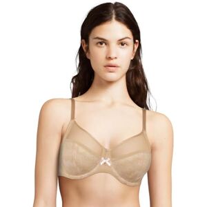 Chantelle Women's, REVELE MOI, Very Covering Underwired Bra, Women's lingerie, Dune, 34E Chantelle Women's, REVELE MOI, Very Covering Underwired Bra, Women's lingerie, Dune, 34E
