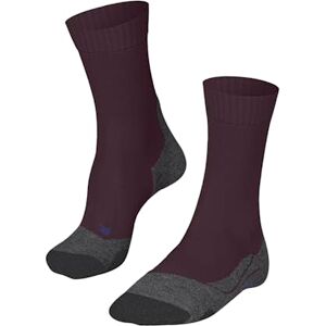 FALKE Women's TK2 Explore Cool W So Lyocell Functional Yarn Thick Anti-Blister 1 Pair Hiking Socks, Red Barolo 8526, 4-5 FALKE Women's TK2 Explore Cool W So Lyocell Functional Yarn Thick Anti-Blister 1 Pair Hiking Socks, Red Barolo 8526, 4-5