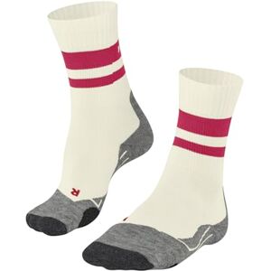 FALKE Women's TK2 Explore W So Wool Thick Anti-Blister 1 Pair Hiking Socks, White Woolwhite 2060, 4-5 FALKE Women's TK2 Explore W So Wool Thick Anti-Blister 1 Pair Hiking Socks, White Woolwhite 2060, 4-5