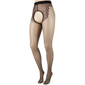 Cottelli Collection Cottelli Legwear Women's Crotchless Tights Black 5 Cottelli Collection Cottelli Legwear Women's Crotchless Tights Black 5