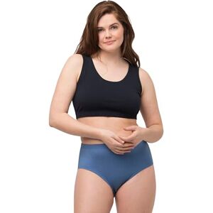 Ulla Popken Womenswear Plus Size Curvy Bustier Midnight Blue 62+ 849150139-62+ Ulla Popken Womenswear Plus Size Curvy Bustier Midnight Blue 62+ 849150139-62+