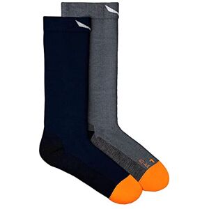 Salewa Mtn Trn Am M Crew Sock, Navy Blazer, 42-44, Male Salewa Mtn Trn Am M Crew Sock, Navy Blazer, 42-44, Male