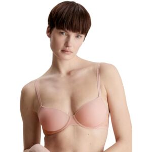 Calvin Klein Women's Lightly Lined Demi Plunge Underwire Bra, Pink (Subdued), 34A Calvin Klein Women's Lightly Lined Demi Plunge Underwire Bra, Pink (Subdued), 34A