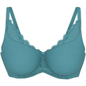 Triumph Women's Amourette Minimizer Bra, Quiet Turquoise, 90E Triumph Women's Amourette Minimizer Bra, Quiet Turquoise, 90E