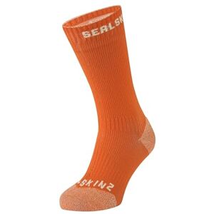 SEALSKINZ Briston Unisex Waterproof Warm Weather Mid Length Merino Wool Lined Sock Seamless, Thin & Comfortable Hydrostop to Block Water Penetration SEALSKINZ Briston Unisex Waterproof Warm Weather Mid Length Merino Wool Lined Sock Seamless, Thin & Comfortable Hydrostop to Block Water Penetration