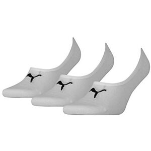 Puma 171002001 UK 9-11 Unisex Footie Socks (3 Pair Pack) White Puma 171002001 UK 9-11 Unisex Footie Socks (3 Pair Pack) White