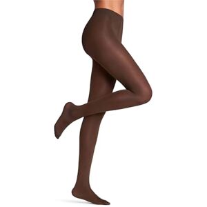 FALKE Women's Seidenglatt 40 DEN W Ti Semi-Opaque Plain 1 Pair Tights, Brown Brenda 5179, XL FALKE Women's Seidenglatt 40 DEN W Ti Semi-Opaque Plain 1 Pair Tights, Brown Brenda 5179, XL